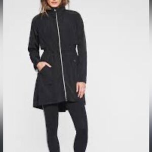 Athleta rain jacket. Size small. Adjustable waist.